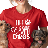 Load image into Gallery viewer, "Life is  Better" T-Shirt