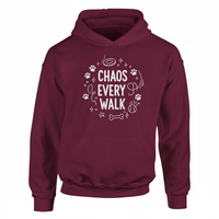 Load image into Gallery viewer, CHAOS Hoodie - Drawstrings removed 3