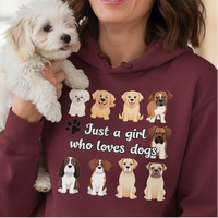 Load image into Gallery viewer, Just A Girl - Hoodie