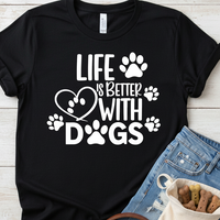 Load image into Gallery viewer, "Life is  Better" T-Shirt