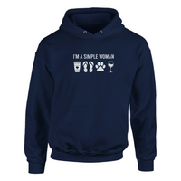 Load image into Gallery viewer, "I'm a Simple Woman" - Hoodie