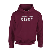Load image into Gallery viewer, "I'm a Simple Woman" - Hoodie
