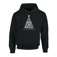 Load image into Gallery viewer, Christmas Paw Tree"  Hoodie